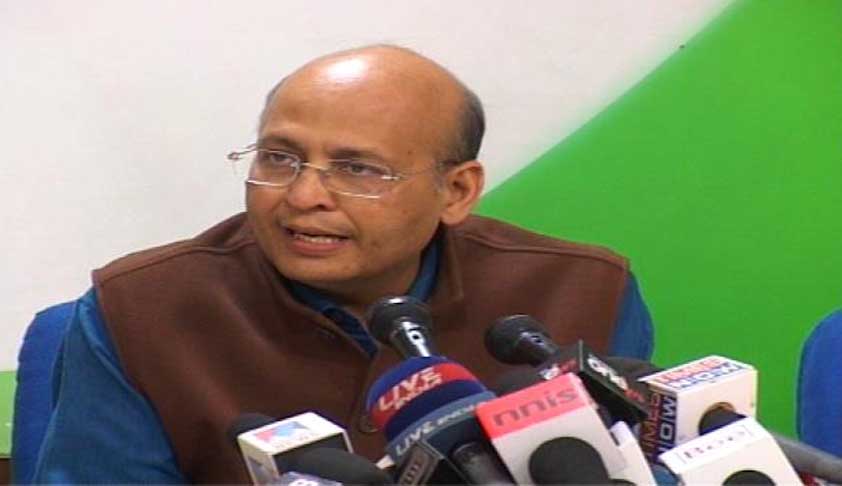 Undeclared Income: Abhishek Singhvi approaches IT Settlement Commission