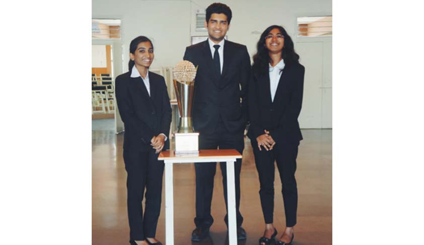Mooters Speaking ; In Conversation with the Winning Team of 7th NUJS-Herbert Smith Freehills National Moot Court Competition, 2015