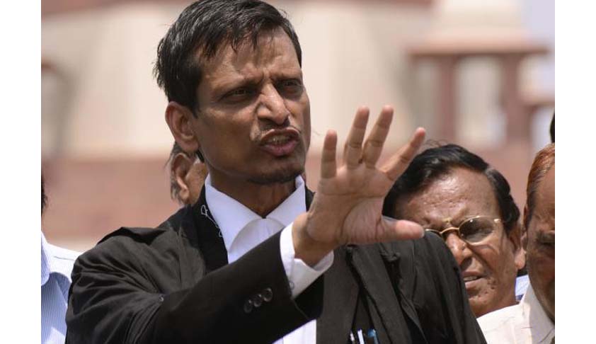 SC Constitution Bench slams M L Sharma for filing plea on rubbish grounds, issues notice