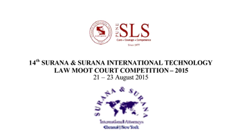 14th Surana & Surana International Technology Law Moot Court & Judgment Writing Competition, 2015