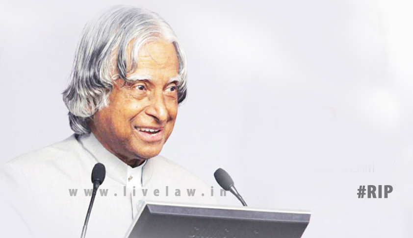 A Tribute to Former President Dr. A. P. J. Abdul Kalam