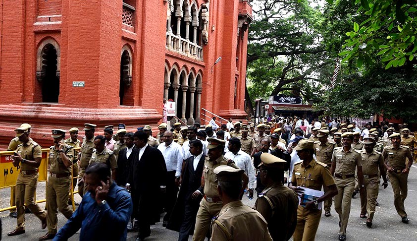 Entry to Madras HC will be frisked by CISF from Today : Registrar issues Public Notice.