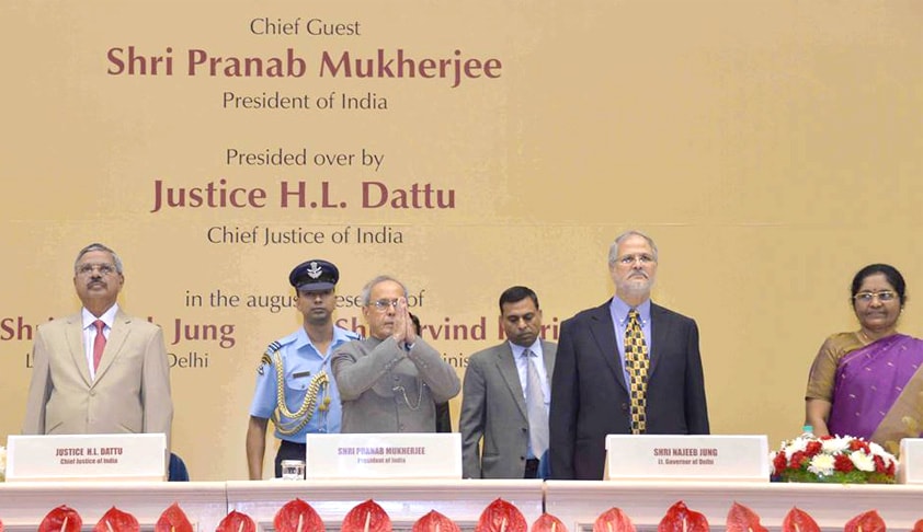 “Judicial activism should not lead to the dilution of separation of powers” ; President Pranab Mukharjee inaugurates Delhi HC Golden Jubilee celebrations