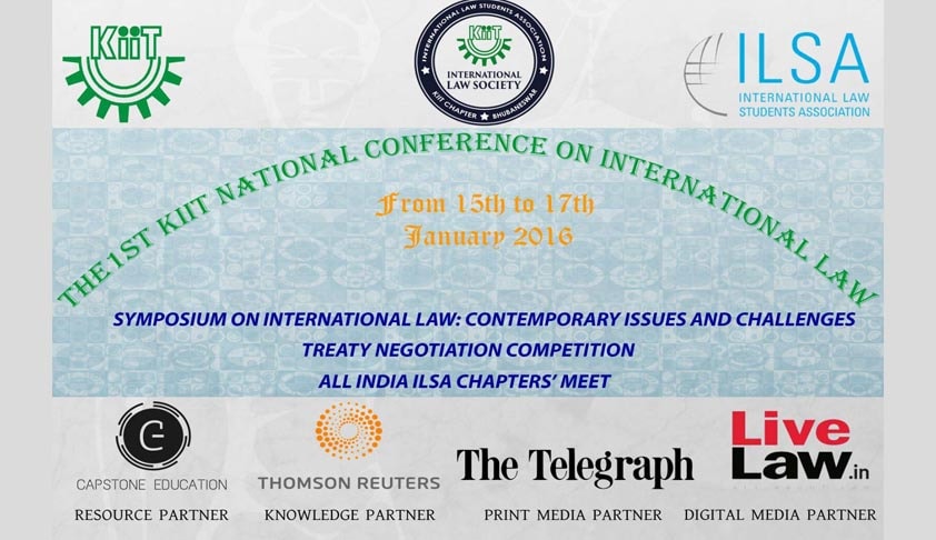 The 1st KIIT National Conference on International Law