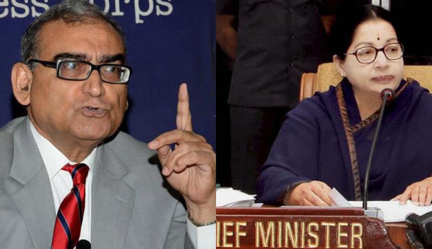 President of India should warn Jayalalithaa for violating Constitution in Kovans Case; Justice Katju [Read the Letter]