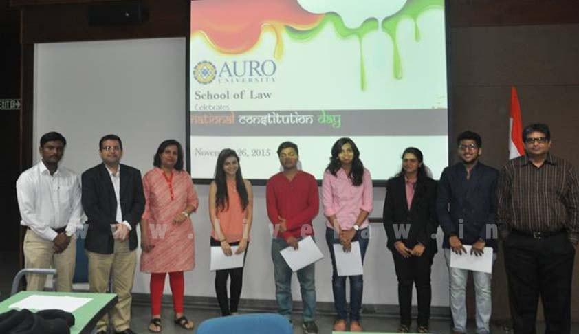 Auro University celebrates Constitution Day