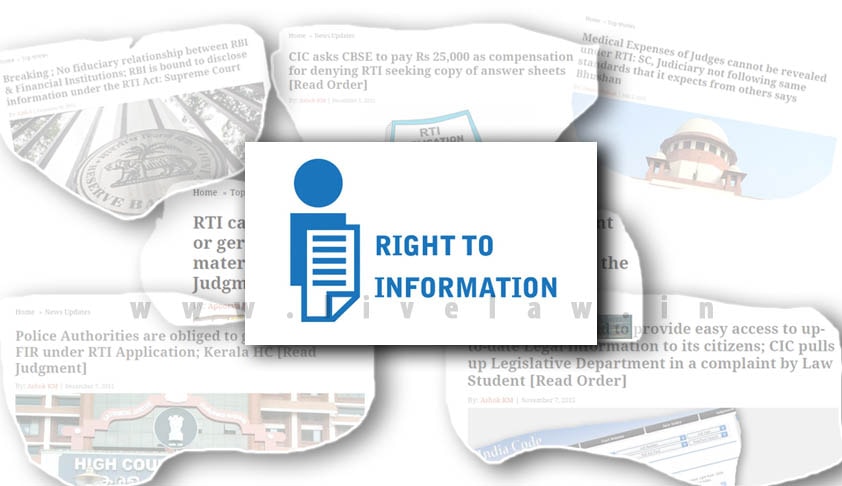 Best of 2015; Eight Significant RTI Verdicts from Supreme Court, High Courts and CIC