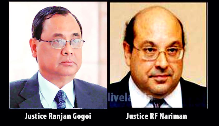 Breaking; MP Judge Harassment: Vice President appoints Justice RF Nariman to head probe panel as Justice Gogoi recuses [Read Notification]