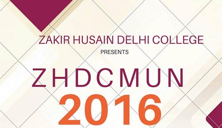 Zakir Hussain Delhi University to host its inaugural Model United Nations