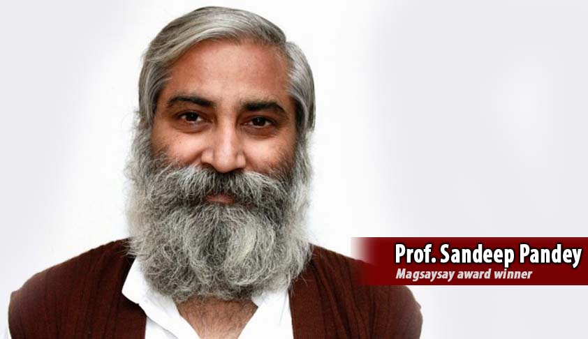 Breaking; Allahabad HC quashes IIT BHU decision to sack Magsaysay Awardee Prof. Sandeep Pandey alleging Activities against National Interest [Read Order]