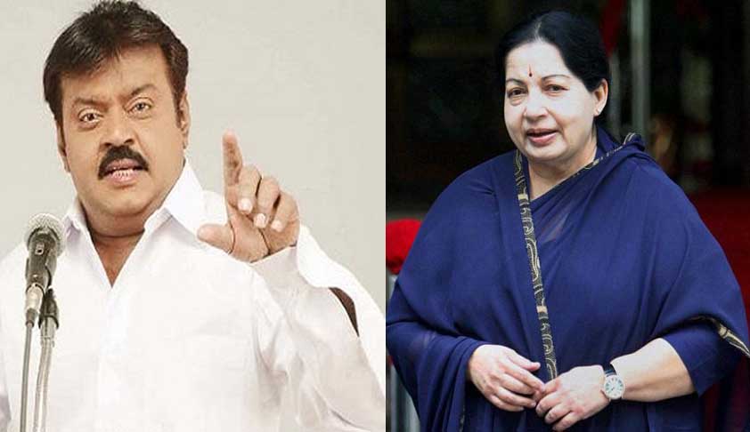 Defamation Cases to silence the critics: SC issues notice to TN Govt. on Vijayakant’s Plea [Read the Order]