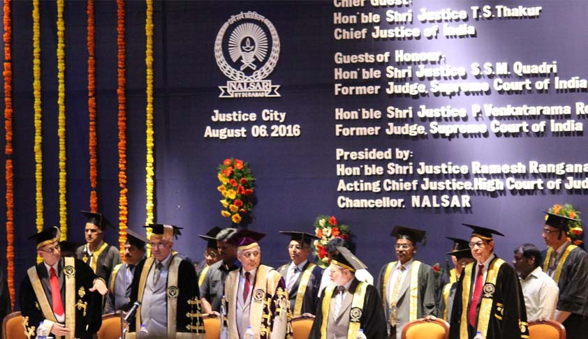 Exclusive: Role of Judiciary and Bar in making a just and inclusive Society : Chief Justice TS Thakur [Nalsar Convocation Speech]