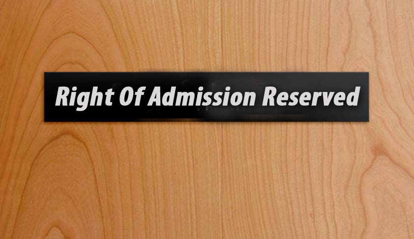 Right Of Admission Reserved