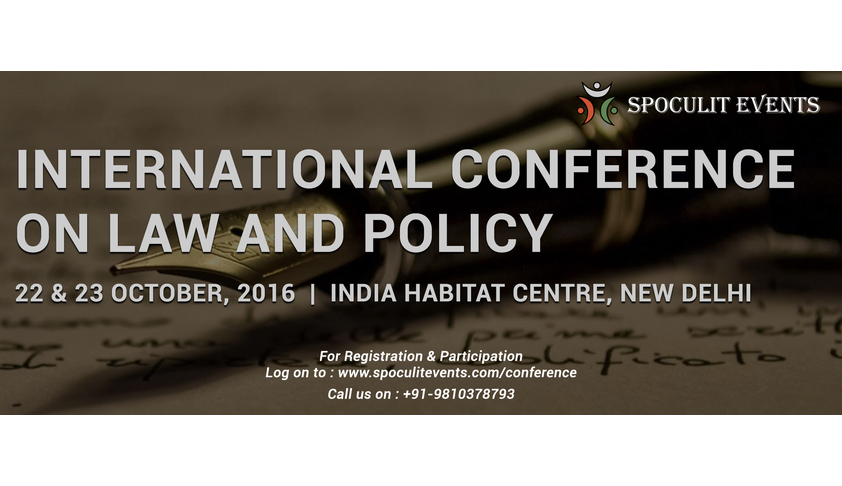 International Conference On Law And Policy