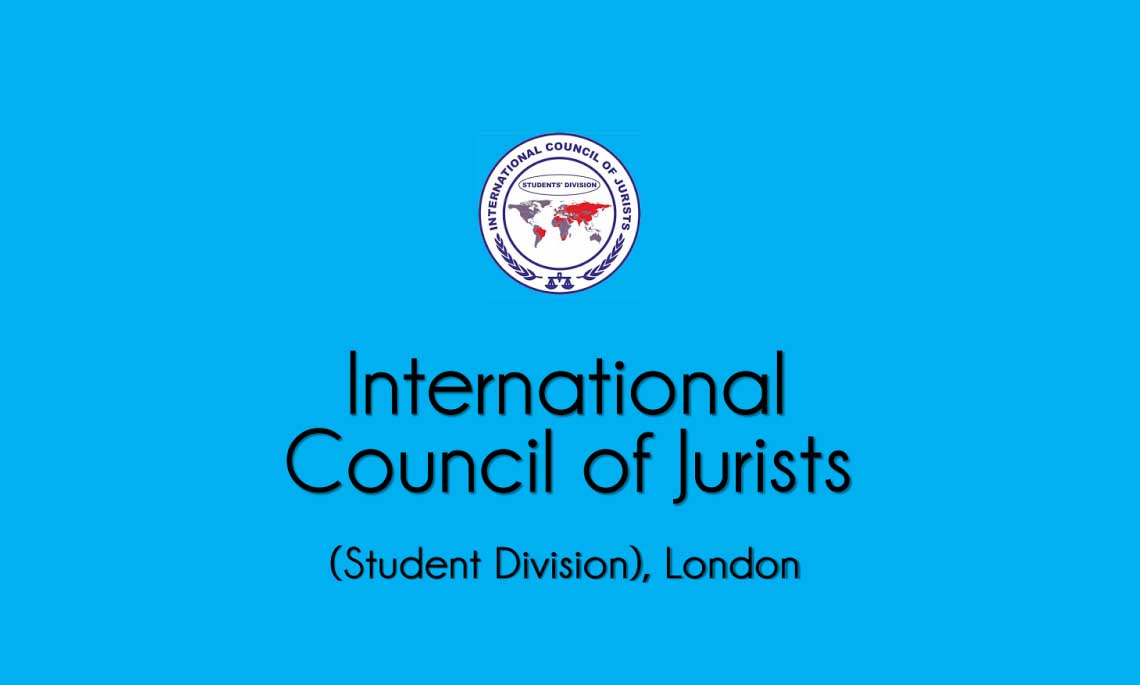 Call For Membership At Student Division, International Council Of Jurists, London