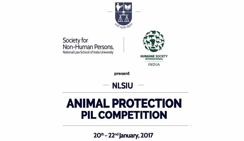 NLSIU Animal Protection PIL Competition: 20-22nd January, 2017