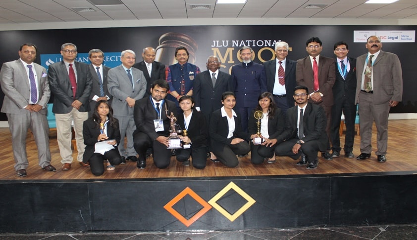 HNLU, Raipur Wins “The First JLU National Moot Court Competition” and Christ University, Bangalore Grabs Second Spot