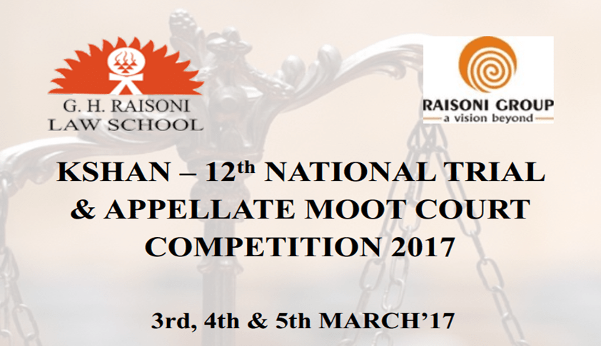 Kshan 12th National Moot Court Competition, 2017