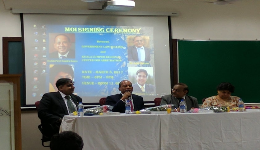 Government Law College, Mumbai Hosts Datuk Professor Sundra Rajoo (Director,  KLRCA)