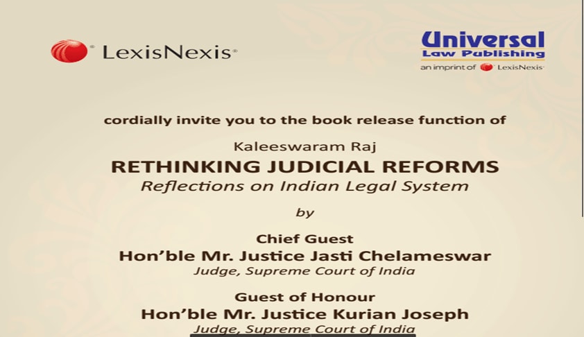 Book Release Function of Kaleeswaram Raj Rethinking Judicial Reforms Reflections On Indian Legal System