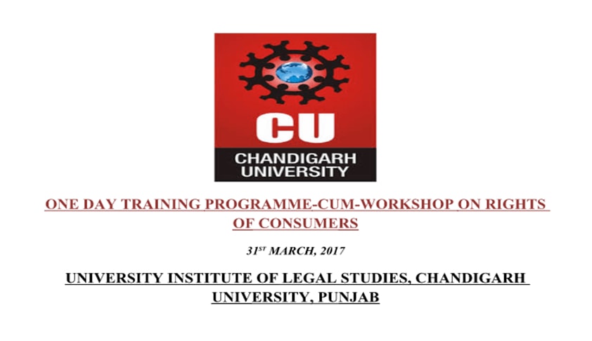 One Day Training Programme-cum-Workshop on Rights of Consumers