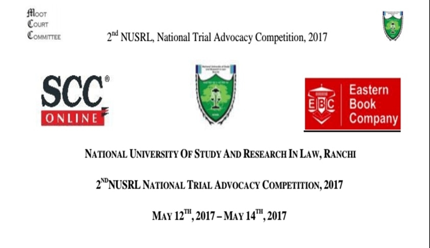 2nd NUSRL National Trial Advocacy Competition, 2017