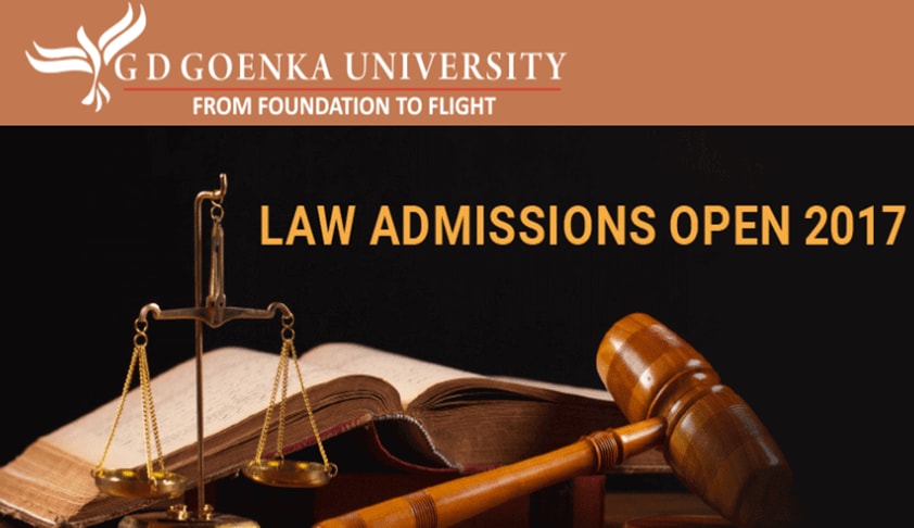 Admissions Open at G.D Goenka University for Law Batch 2017 | Apply Now