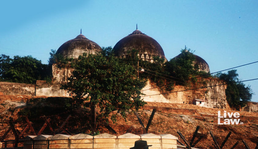 Shia Waqf Board Challenges 1946 Judgment Of  Faisabad Civil Court In SC  Seeking Claim Over Babri Masjid Property  [Read Petition]