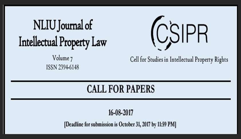 Call For Papers: NLIU Journal of Intellectual Property Law