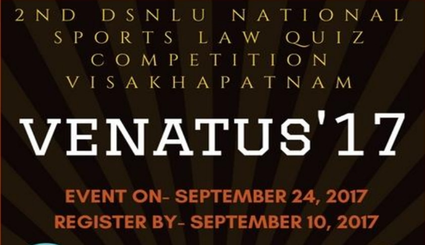 2nd DSNLU National Sports Law Quiz Competition: VENATUS 2017