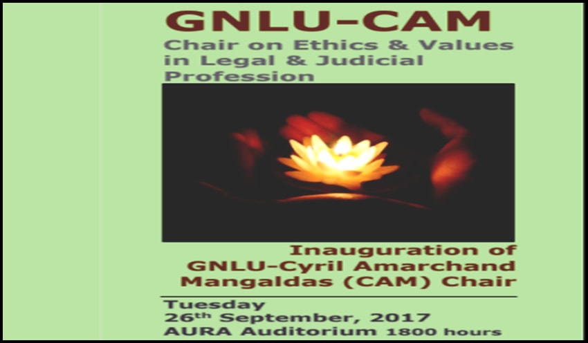 GNLU-Cyril Amarchand Mangaldas (CAM) Chair 3-day Training Program