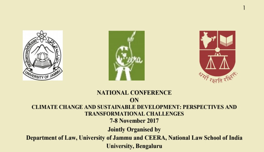 National Conference on Climate Change and Sustainable Development: Perspectives and Transformational Challenges