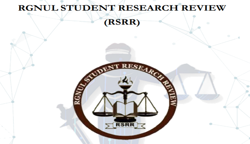 Call for Papers: RGNUL Student Research Review (Volume 4, Issue 1)
