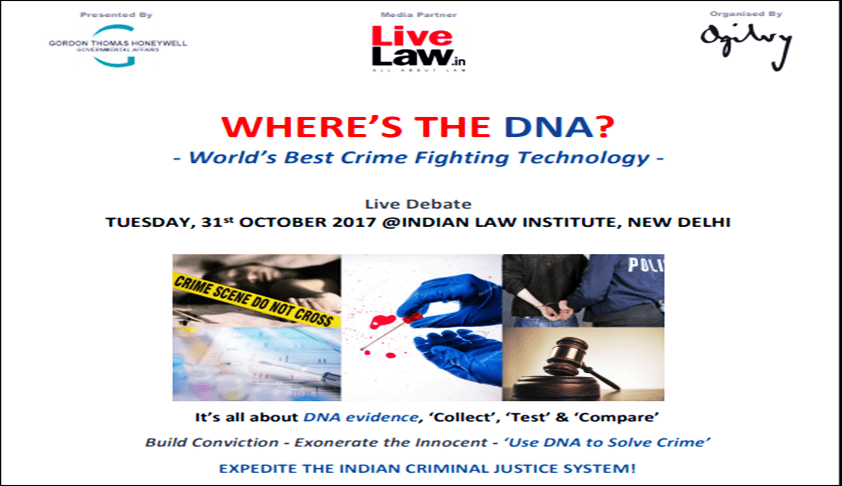 Gordon Thomas Honeywell’s Live Debate On ‘Where’s The DNA?’ In Delhi On Oct 31