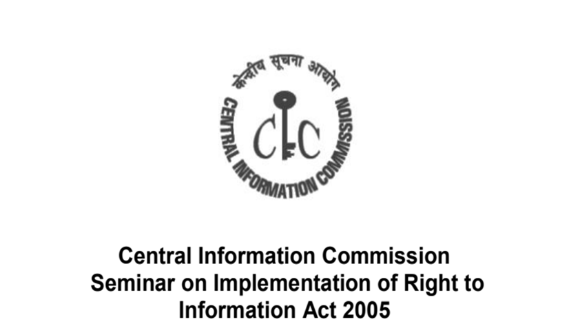 Central Information Commission’s Seminar on Implementation of Right to Information Act 2005 [6th Dec, New Delhi]
