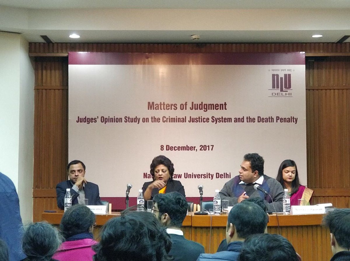 NLU-D Centre On Death Penalty Releases ‘Matters Of Judgment’ Report On Award Of Capital Punishment [Read Report]