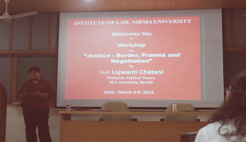 Two-Day Workshop On Justice Conducted At ILNU