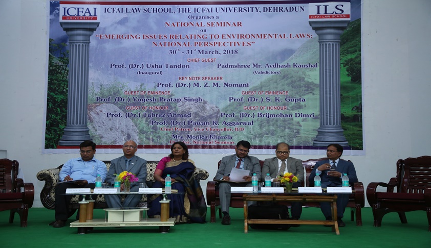 ICFAI Law School, Dehradun, Holds National Seminar on Environmental Laws