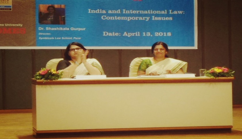 Symbiosis Law School Director Speaks At ILNU On ‘India And The International Law: Contemporary Issues’