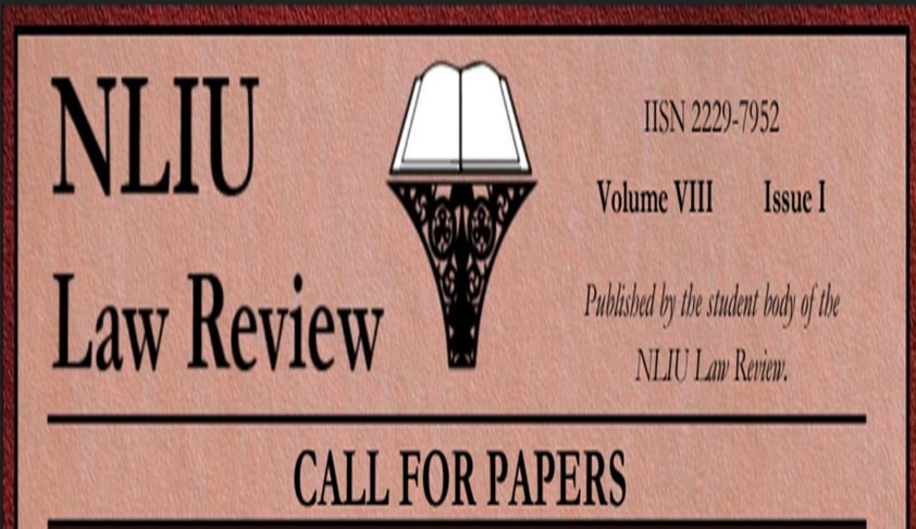 Call for Papers: NLIU Law Review [Vol VIII, Issue I]