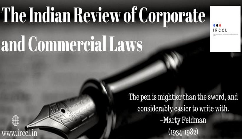 Call For Blog Article: The Indian Review Of Corporate And Commercial Laws