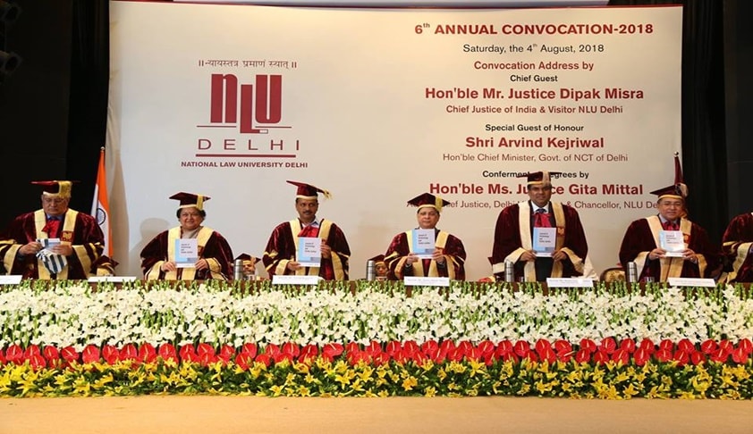 Devote A Part Of Your Career To “Cause-Lawyering For The Poor And The Downtrodden: CJI Dipak Misra To NLU-D Graduates [Video]