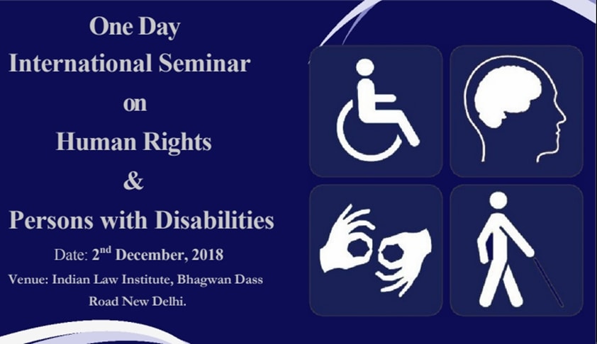 Call For Papers: International Seminar On Human Rights & Persons With Disabilities [2nd Dec’, New Delhi]