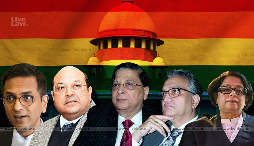 BREAKING: SC Strikes Down 157 Year Old Law Criminalizing Consensual Homo-Sexual Acts Between Adults; Holds Section 377 IPC Unconstitutional To That Extent [Read Judgment]