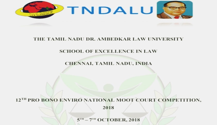 Pre- Invite: SOEL’s 12th Pro-Bono Enviro National Moot [Oct 4–6; Chennai]