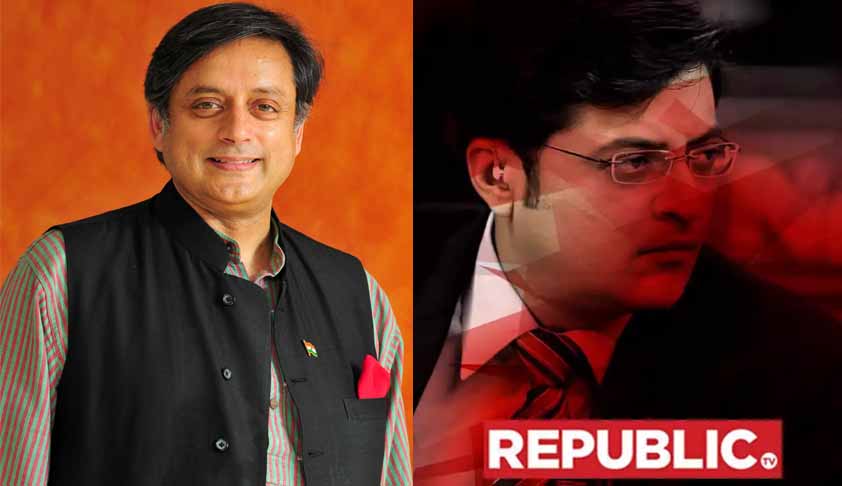 Delhi HC Dismisses Republic TV And Arnab Goswamis Pleas For Quashing Order Directing FIR On Shashi Tharoors  Complaint