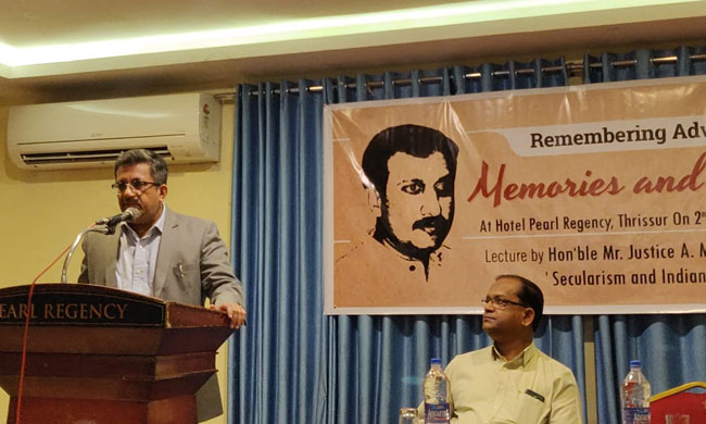 Justice Mustaque Delivers First Annual Lecture In Memory Of Late Advocate Jijo Paul