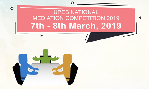UPES National Mediation Competition [7th-8th Mar]