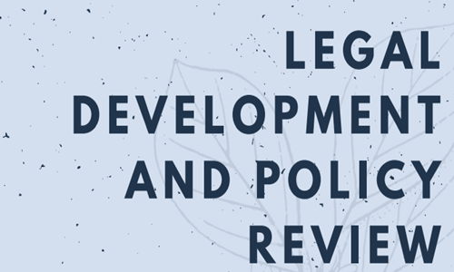 Call For Papers: Law League; Volume I Issue I of the LDPR