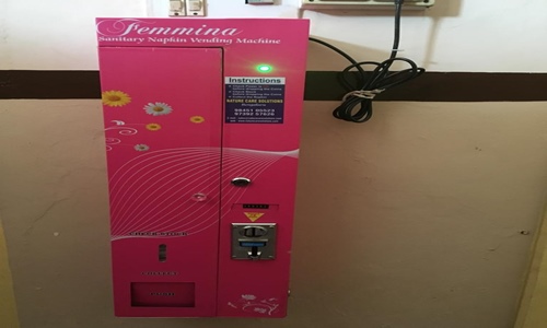 Sanitary Pad Vending Machine Installed in Karnataka High Court Premises